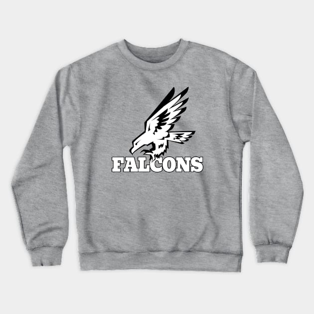 Falcons Mascot Crewneck Sweatshirt by Generic Mascots